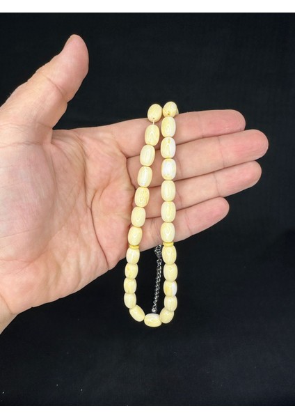 Sevgiliye Özel Hediye Beyrut Damla Kehribar Beyaz Hamur Kesme Kesim 11 MmX8 Mm H-1674. modelleri