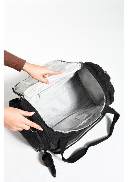Unisex Kabin Boy Çapraz Askılı Omuz Çantası Seyehat Spor Çantası Hafif Klinkır Kumaş 40*25 cm indirimleri