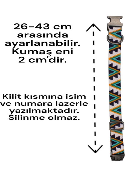 İsimli Köpek Tasması, Köpek Künyesi, Köpek İsimlik, İsme Özel Tasma, Kişiye Özel Tasma, Metal Kilit indirimleri