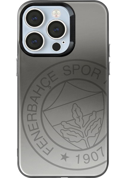 Apple iPhone 14 Pro Fenerbahçe Premium Monochrome Büyük Logo Telefon Kılıfı
