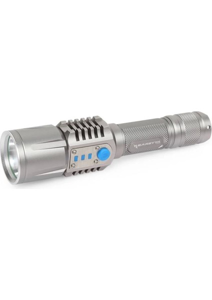 Baretta Brs18 Oto Şarjlı T6 Led 3000 Lümen El Feneri