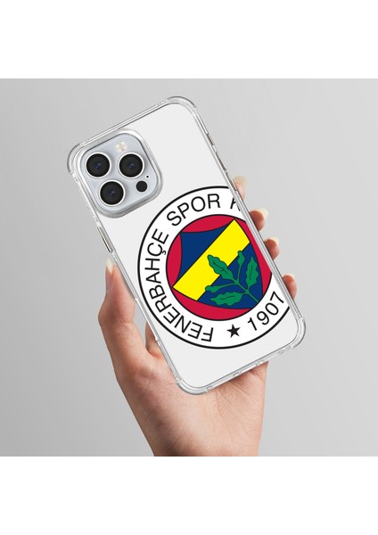 Apple iPhone 14 Pro Max Fenerbahçe Büyük Logo Şeffaf Telefon Kılıfı fırsatları