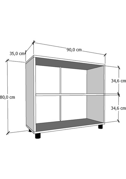 Açık Raflı Dosya Dolabı Klasör Dolabı modelleri