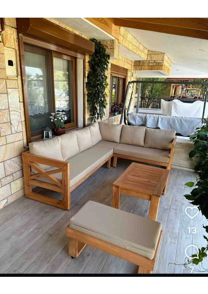 Bahçe Balkon Köşe Takımı