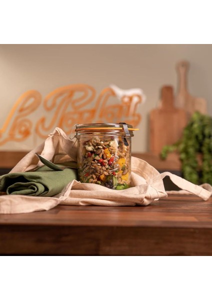 Bistrot 4'Lü Cam Kavanoz Seti (2 Adet 580 Ml - 2 Adet 425 Ml)