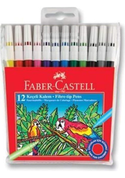 Keçeli Kalem, 12 Renk