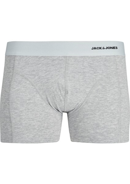 Jack Jones Jacsense Bamboo Trunks 3 Pack Sn Erkek Beyaz Boxer 12276566-01