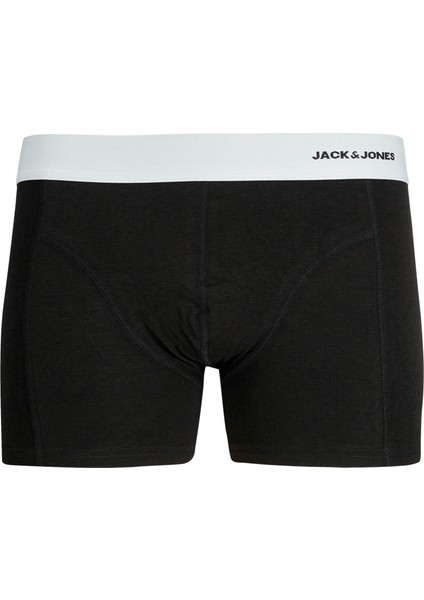 Jack Jones Jacsense Bamboo Trunks 3 Pack Sn Erkek Beyaz Boxer 12276566-01
