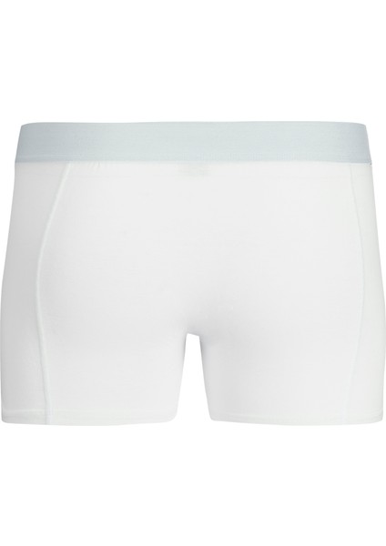 Jack Jones Jacsense Bamboo Trunks 3 Pack Sn Erkek Beyaz Boxer 12276566-01