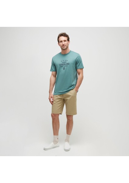 Claremont Poplin Chino Short Erkek Bej Şort TB0A5U2KDH41