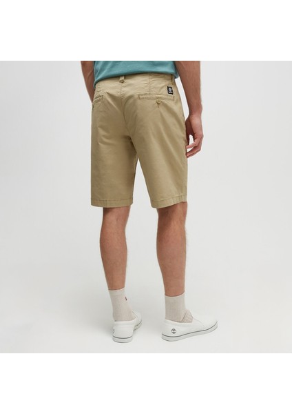 Claremont Poplin Chino Short Erkek Bej Şort TB0A5U2KDH41