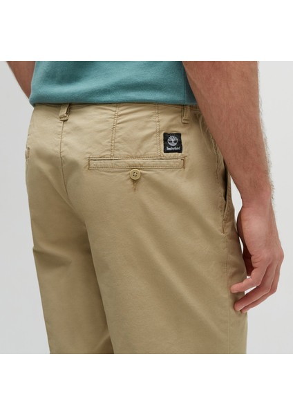 Claremont Poplin Chino Short Erkek Bej Şort TB0A5U2KDH41