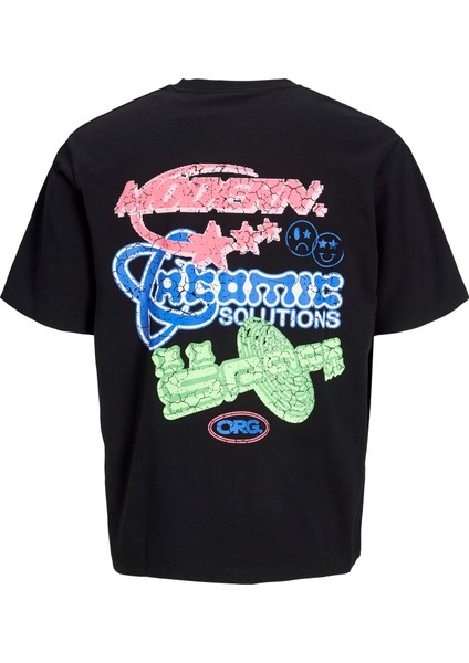 Jorcompact Tee Ss Crew Neck Tg Erkek Siyah Tshirt 12275397-02 fiyatları