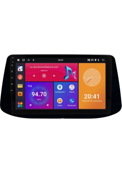 Hyundai I30 Android Multimedya Sistemi (2017-2020) NV8128