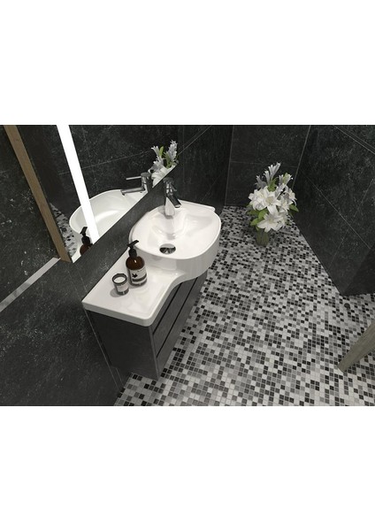 Seramik Harmony 80 cm Etejerli Lavabo fırsatları