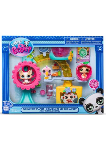 Littlest Pet Shop S1 Minişler Eğlence Fabrikası Oyun Seti