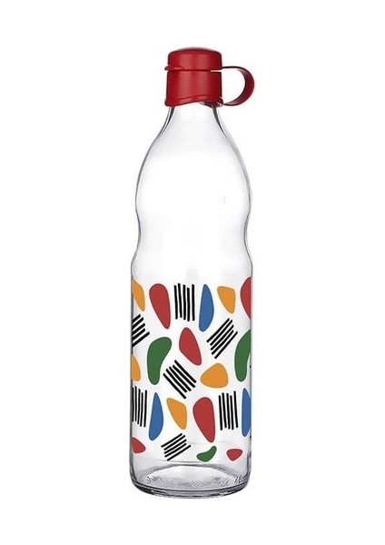 Frido Desenli Cam Suluk 1000 ml