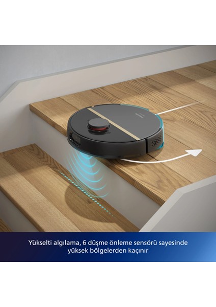 Aqua Islak ve Kuru Robot Süpürge Siyah