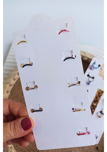 Saç Yüzüğü - Saç Piercingi -Saç Küpesi Renkli Aksesuar fırsatları