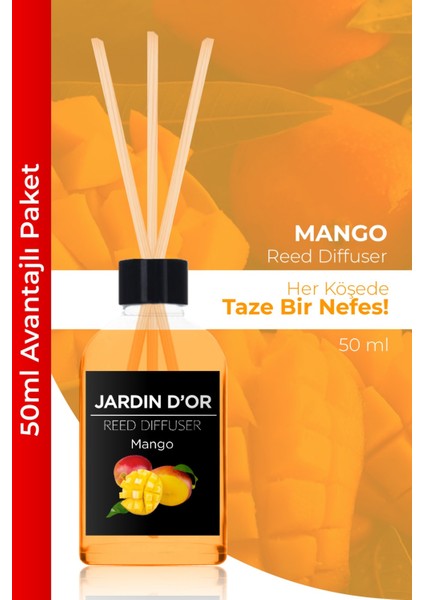 4'lü 50 ml Oda Kokusu Seti -(Lavanta-Mango-Tropıcal-Okyanus)
