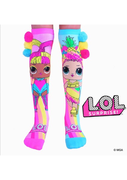 Lol Chica And Glow Çorap