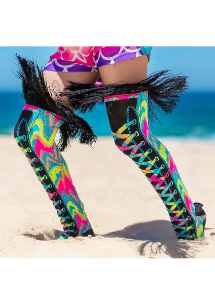 Rainbow Tie Dye Çorap fiyatları
