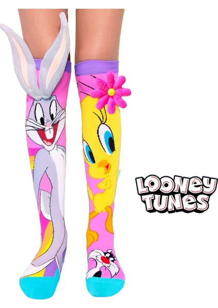 Tweety Bugs Bunny Çorap