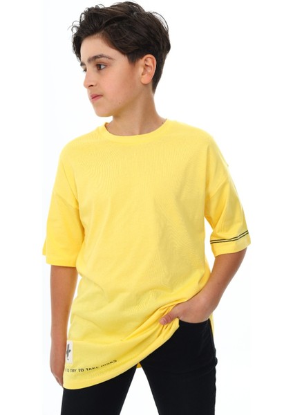 Erkek Çocuk Baskılı Tişört