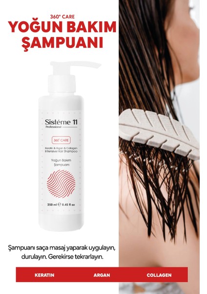 Intensive Repair Yıpranmış Saçlar Için Yoğun Bakım Şampuan 250 Ml