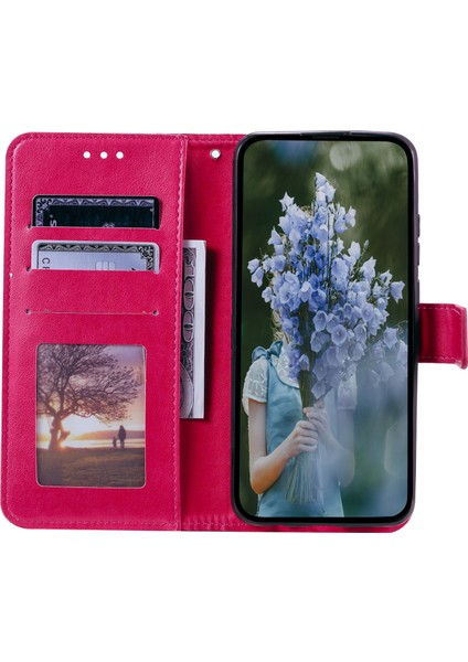 Xiaomi Redmi Note 14 Standlı Kılıf Pu Deri Cüzdan Telefon Kapağı (Yurt Dışından)