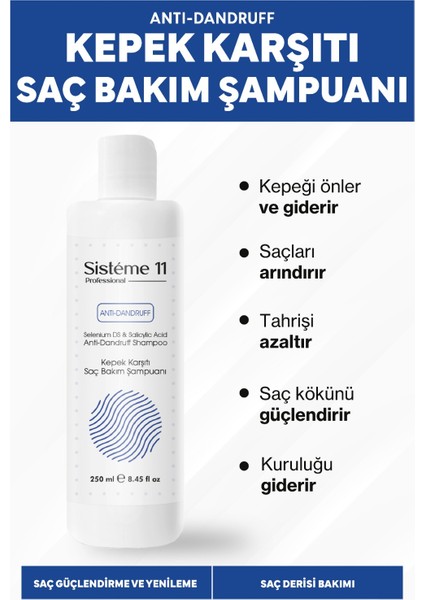 Kepek Şampuanı 250 ml 8684091008682