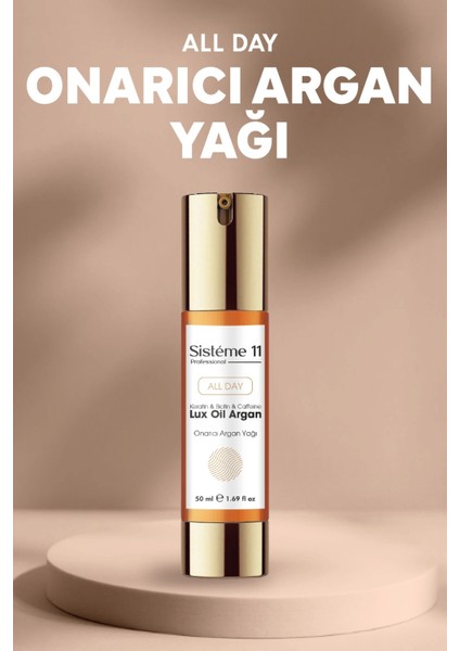 Lux Oil Argan Saç Bakım Yağı 50 ml