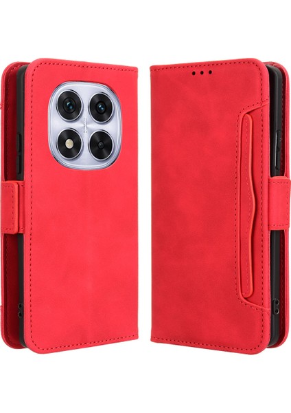 Xiaomi Redmi Note 14 Pro Plus 5g / Note 14 Pro 5g Deri Telefon Cüzdan Kapağı, Çoklu Kart Yuvaları (Yurt Dışından)