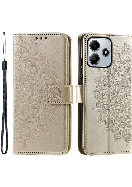 Xiaomi Redmi Note 14 Standlı Kılıf Pu Deri Cüzdan Telefon Kapağı (Yurt Dışından)