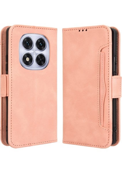 Xiaomi Redmi Note 14 Pro Plus 5g / Note 14 Pro 5g Deri Telefon Cüzdan Kapağı, Çoklu Kart Yuvaları (Yurt Dışından)