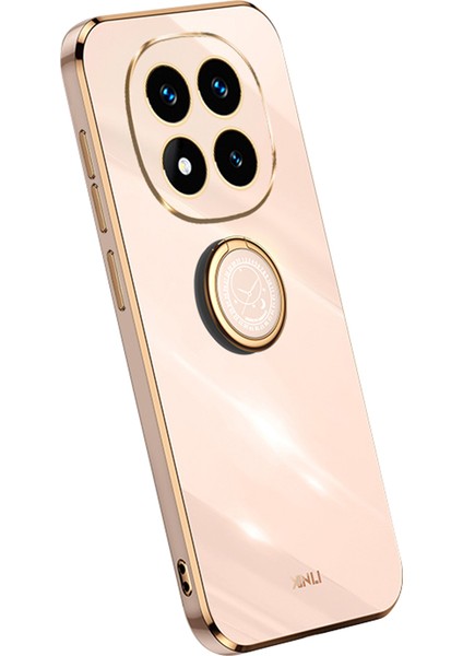 Xiaomi Redmi Note 14 Pro 5g Halka Kickstand Galvanik Tpu Telefon Kapağı (Yurt Dışından)