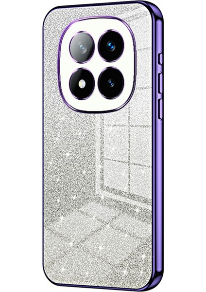 Xiaomi Redmi Note 14 Pro Plus 5g Elektro Kaplama Degrade Parıltılı Tpu Telefon Kapağı (Yurt Dışından)