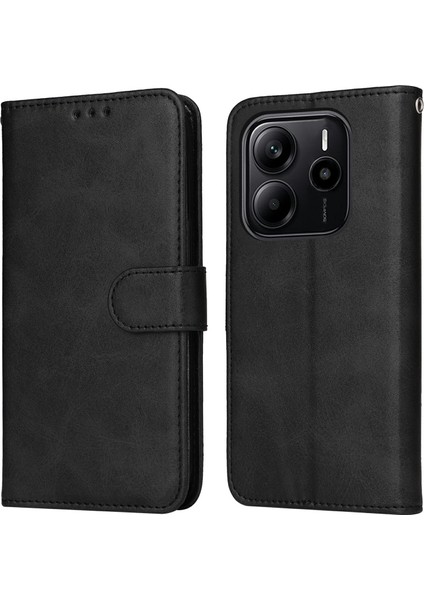 Xiaomi Redmi Note 14 Cüzdan Pu Deri Folyo Flip Telefon Kapağı (Yurt Dışından)