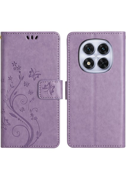 Xiaomi Redmi Note 14 Pro 5g Pu Deri Telefon Cüzdan Kılıfı Kayışlı (Yurt Dışından)