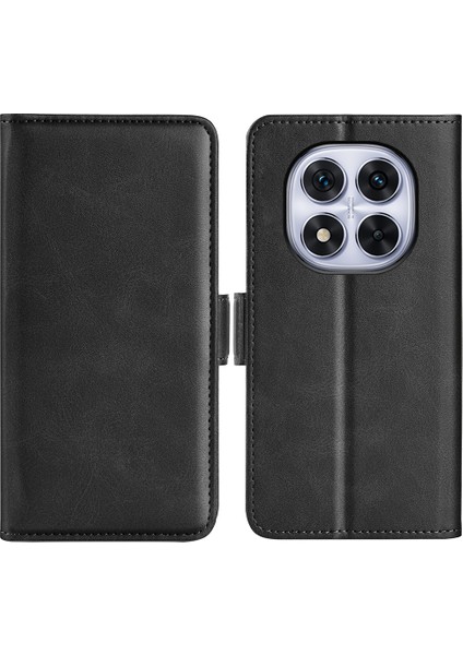 Xiaomi Redmi Note 14 Pro 5g Standlı Kılıf Buzağı Dokulu Deri Cüzdan Telefon Kapağı (Yurt Dışından)