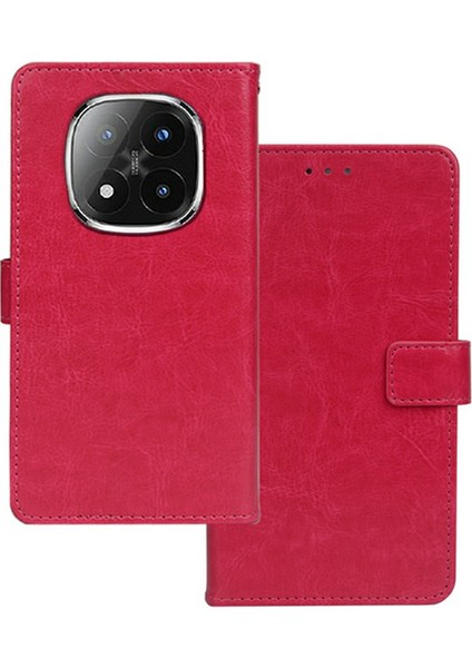 Xiaomi Redmi Note 14 Pro Plus 5g Crazy Horse Doku Kart Yuvaları Tutucu Deri Telefon Kapağı (Yurt Dışından)