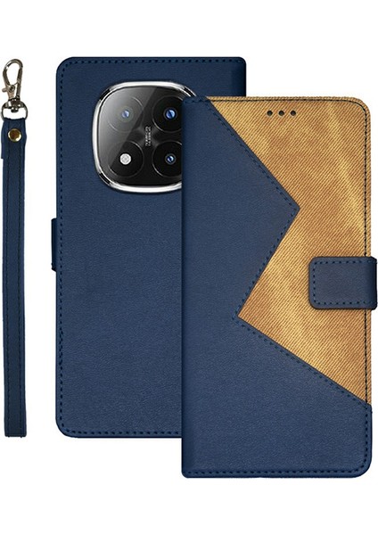 Xiaomi Redmi Note 14 Pro Plus 5g Kart Yuvaları Deri Telefon Kapağı (Yurt Dışından)