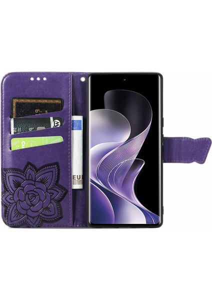Xiaomi Redmi Note 14 Pro 5g Pu Deri Cüzdan Telefon Kapağı (Yurt Dışından)