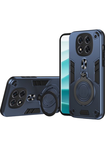 Xiaomi Redmi Note 14 Pro 5g Dönebilen Kickstand Pc+Tpu Düşme Koruması Telefon Kapağı (Yurt Dışından)