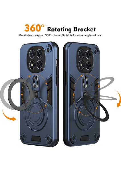 Xiaomi Redmi Note 14 Pro 5g Dönebilen Kickstand Pc+Tpu Düşme Koruması Telefon Kapağı (Yurt Dışından) fiyatları