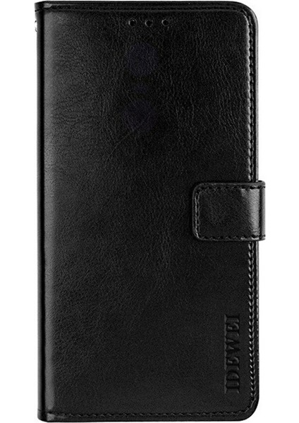 Xiaomi Redmi Note 14 Pro 5g Standlı Kılıf Crazy Horse Doku Deri Telefon Kapağı (Yurt Dışından)
