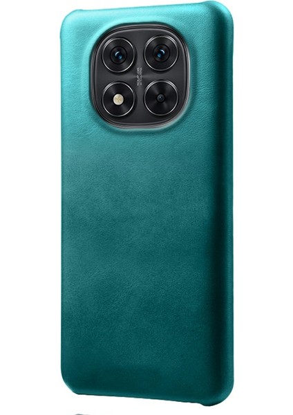 Xiaomi Redmi Note 14 Pro 5g Buzağı Dokusu Pu Deri Sert Pc Koruyucu Telefon Kapağı (Yurt Dışından)