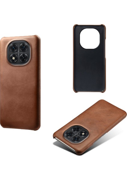 Xiaomi Redmi Note 14 Pro 5g Buzağı Dokusu Pu Deri Sert Pc Koruyucu Telefon Kapağı (Yurt Dışından) fiyatları