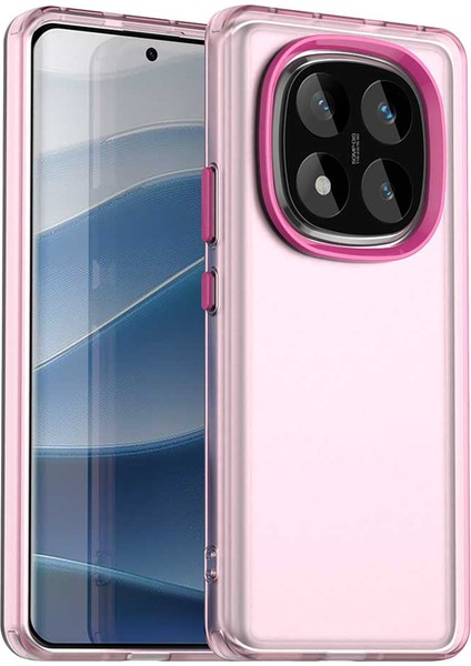 Xiaomi Redmi Note 14 Pro 5g Pc+Tpu+Pet Mat Düşmeyi Önleyici Telefon Arka Kapağı (Yurt Dışından)