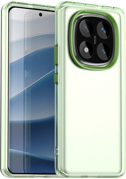 Xiaomi Redmi Note 14 Pro 5g Pc+Tpu+Pet Mat Düşmeyi Önleyici Telefon Arka Kapağı (Yurt Dışından)